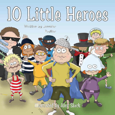 10 Little Heroes Book